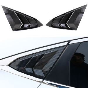 1 pair Louver Cover for HONDA civic 2016 2017 2018 2019 2020 FC Sedan Rear triangle Window Blinds