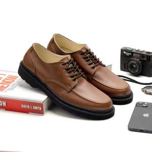 Sepatu Pantofel Formal pria Kulit Dinas kerja Kantor Coklat