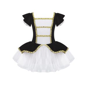 Kids Girls Children Dancer Ballet Dance Dress Gymnastic Leotard Tutu Princess Dress for Stage Performance Xmas Christmas Gift2026