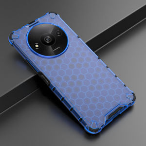 Casing For Xiaomi Redmi A3 A 3 A2 A1 A2+ A1+ RedmiA3 Mia3 2024 Phone Case Transparent Honeycomb Shockproof Luxury Silicone Back Cover