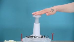 Manual Meat Grinder Food Chopper Kitchen Blender Hand Press Vegetable Garlic Home Cooking Large Capacity