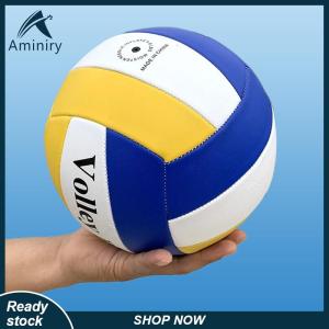 Aminiry[Love sports] Volleyball Professional Competition PVC Volleyball Size 5 For Beach Outdoor Camping Volleyball Indoor Game Ball Training Ball
