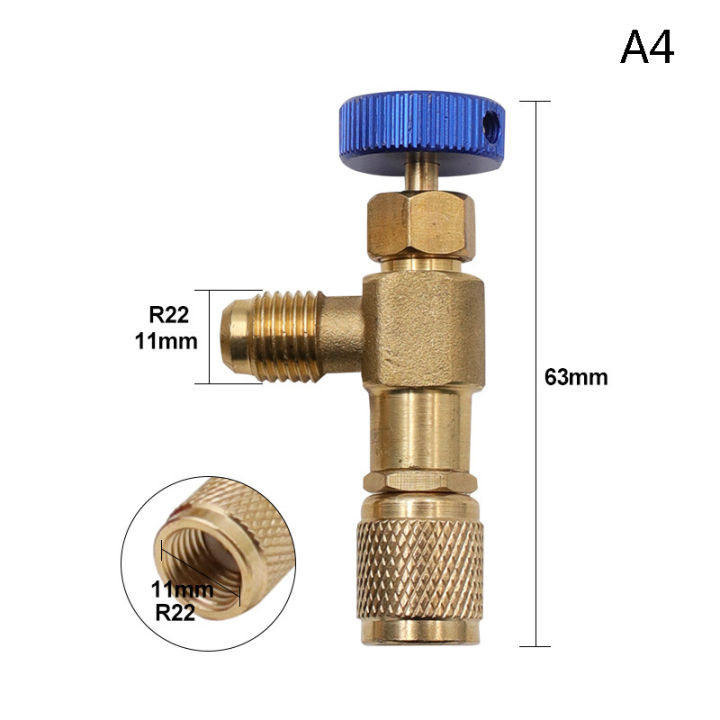 Hebeanna Liquid Safety Valve R410a R22 Air Conditioning Refrigerant 1 4 