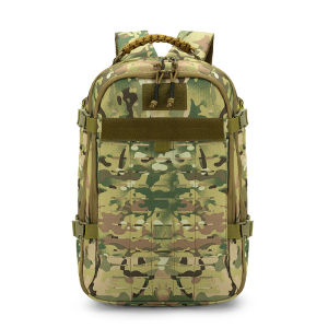 Outdoor sports multifunctional backpack large capacity hiking mountaineering bag camouflage camping tactical backpack
