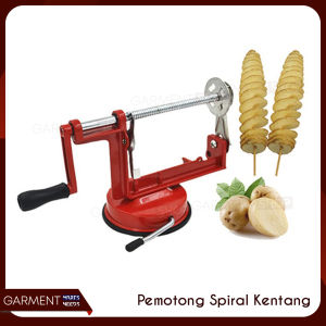 Pemotong Kentang Spiral Potato Slicer
