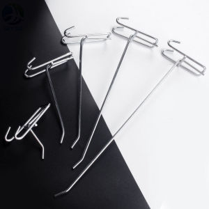 คลิปตะขอสำหรับแผงกริด ชุด 5 ชิ้น เหมาะสำหรับแขวนสิ่งของชิ้นเล็ก ๆ