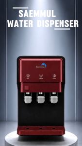 SUPER GREAT DEAL SAEMMUL COMPRESSOR COOLING HOT + COLD + NORMAL KOREA HALAL PIPELINE / DIRECT PIPEIN WATER DISPENSER