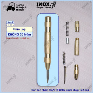 Bút Định Vị Đục Lỗ Tự Động Cầm Tay Chống Trượt Bằng Thép Lò Xo Cho Chế Tác Gỗ - 063
