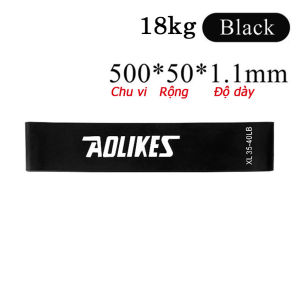 Dây Miniband cao su kháng lực hỗ trợ tập mông chân - Chính hãng Aolikes