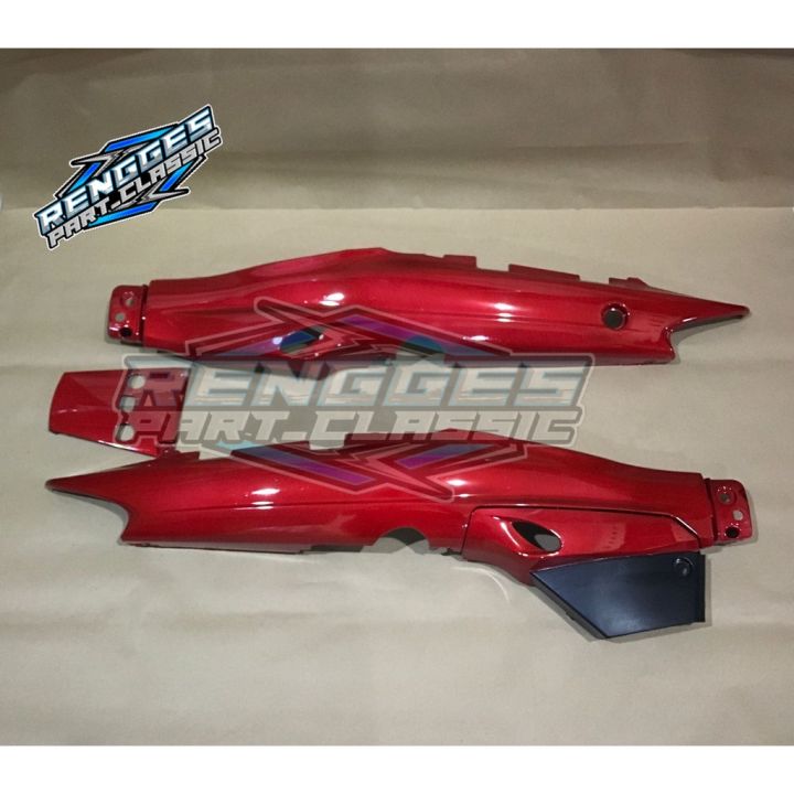 Body kap fiz r f1z r set box aki warna merah maron box samping fiz r ...