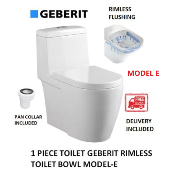 [SG Stock]Local Brand Rimless Geberit Flushing System MODEL E / Tornado ...