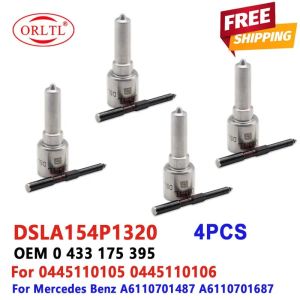 0433175395 Diesel Fuel Injection Nozzle DSLA 154 P1320 Injector DSLA154P1320 For A6110701487 A6110701687 0445110105 0445110106