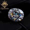 (Size 10x14 mm) Kim cương nhân tạo Moissanite giác cắt Oval. 