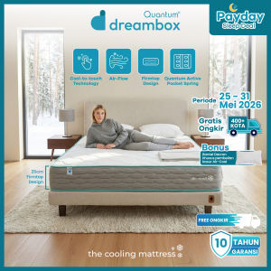 Quantum Dreambox Kasur Dingin Air-Cool 25cm / Cooling Mattress & Kasur Vakum