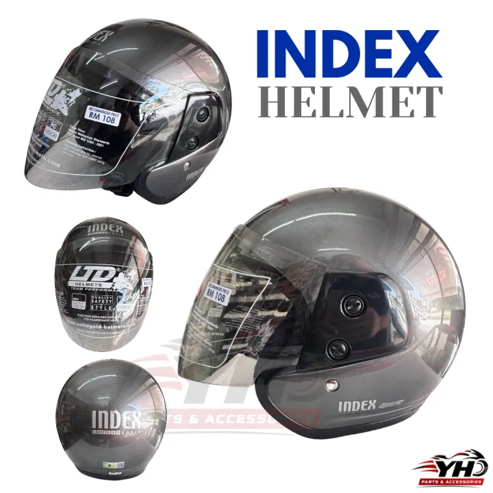 LTD%20INDEX%20HELMET%2060CM%20OPEN%20FACE(100%25%20ORIGINAL)%20TOPI%20KELEDAR%20INDEX%20LTD%20SGV%20-%20Image%203