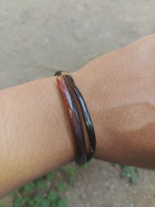 Gelang Akar Bahar Merah Bodi Bulat Minimalis