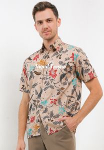 Kemeja Batik Pria Lengan Pendek Premium Size M L XL XXL / Batik JT / Baju Batik Pria Lengan Pendek