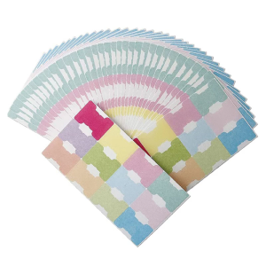 120Pcs Colorful Label Adhesive Index Label Adhesive Notes Writable Page Marker for Notebook Planner Calendar
