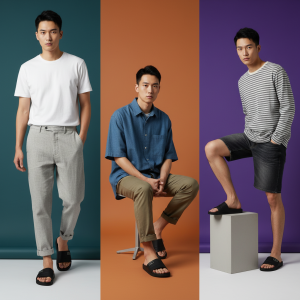 Dép quai ngang nam (size 39-43)
