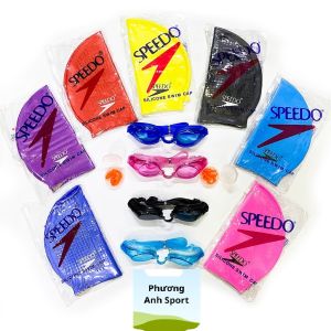 Combo Mũ và Kính Bơi Trẻ Em BALANCE Chất Liệu Silicone Co Giãn Tốt