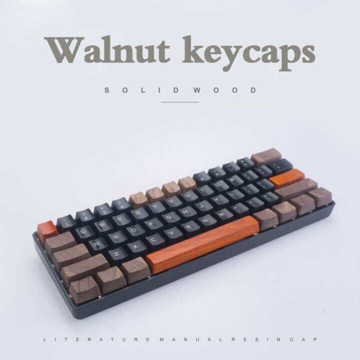 Kashcy Wood Keycap For Mechanical Keyboard Walnut Solid Wooden Keycaps   86809586c75d0161793de2261049c018  720x720q80 