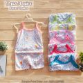 12 pcs/6 pairs/3 pairs Sando Short Terno for Baby Girl 0-10 months. 