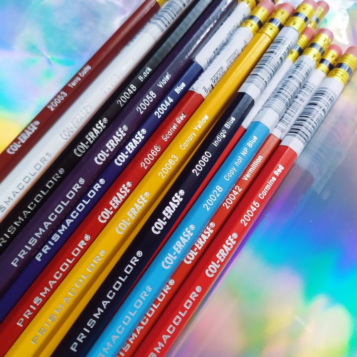 1-pc | Prismacolor COL-ERASE Erasable Colored Pencil (part 2)☛ | Lazada PH