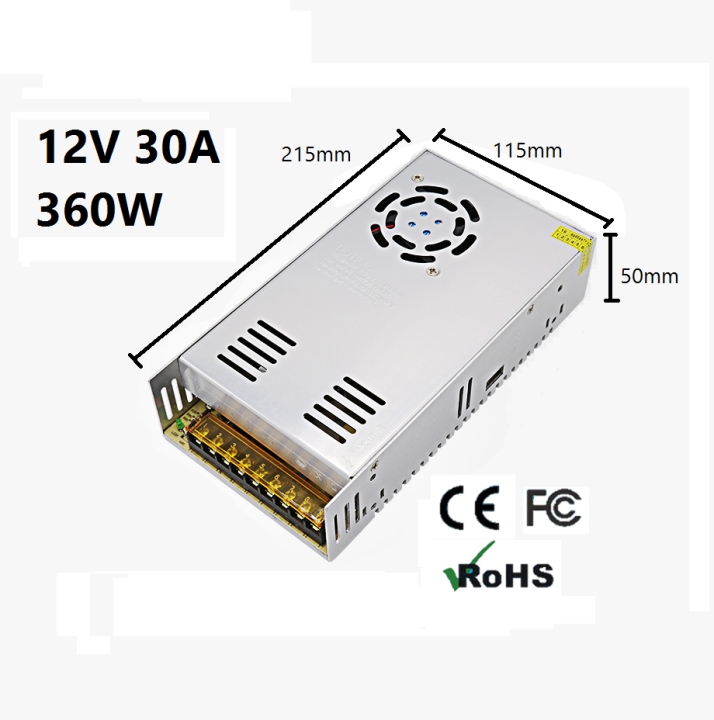 Power Supply Striplight LED driver for LED strip light 8.5A 10A 12.5A ...