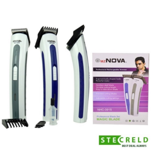 Nova NHC-3915 Wireless Rechargeable Hair Cut Trimmer Clipper Cutter Shaver