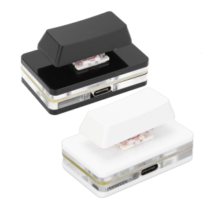 Red Switching Single Key Hot Swappable Keyboard Programmable Function Type C Corded Single Key Keyboard Accessories