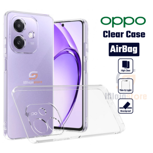 INIAJA - Clear Case AirBag Oppo A5i A5 5G A5x A3x A3 Pro 5G A3 2024 A5 Pro 5G Casing Bening Soft Case Transparan