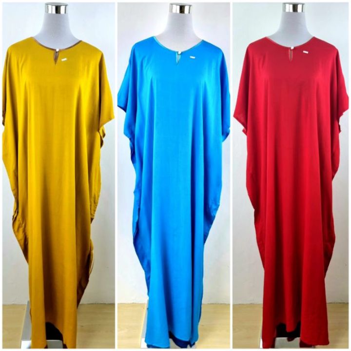 KAFTAN KELAWAR KOSONG COTTON VISCOSE PREMIUM EKSKLUSIF PEMBORONG & PERUNCIT