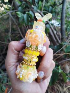 ยาดมพร้อมเคสลายน่ารักงานดอกไม้เรืองแสง