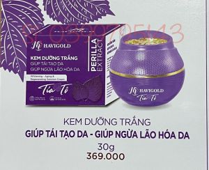 Kem Dưỡng Trắng Da Giúp Tái Tạo Da _ Giúp Ngừa Lão Hóa Da 30g _ HAVIGOLD TÍA TÔ