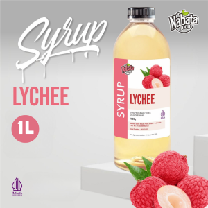 Sirup Rasa Leci 1 liter Nabata Food Syrup Lychee