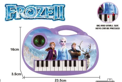 22-key childrens electronic piano childrens toy cartoon beginners musical instrument multi-function piano can be played with light