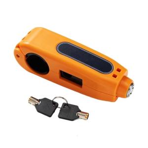 Motorcycles Handlebar Lock Grips Anti-Theft Locking Device for Handlebar & Throttle Universal for Scooter AT