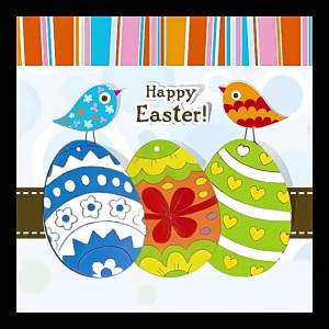 [COD]  New wooden Easter handmade ornaments DIY Unfinished wooden egg bunny family classroom hanging decoration