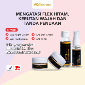 Paket Vas skincare darksport series asli original krim cream serum penghilang flek hitam membandel di wajah pencerah wajah kusam wanita penghilang jerawat dan bekas jerawat alami ampuh glowing bpom
