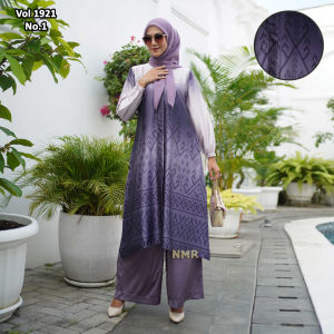 NMR Setelan Kulot Tunik Armany Silk Vol 1921-1