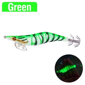 High-Quality Luminous Glow-in-the-Dark Fishing Jig Lure 8cm/10cm/12cm - 3 Hook Sharpness - Multi-Color Shrimp/Squid/Specialized Sea Bass Bait