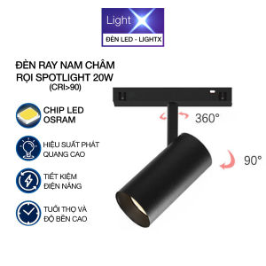 Các Mẫu Đèn Ray Nam Châm Đèn Rọi Ray Spotlight Tán Quang Tiêu Điểm Tiết Kiệm Điện Và Độ Bền Cao