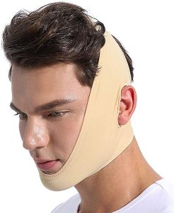 Đai Quấn Mặt Nam Tạo Dáng V-Line – Siết Nhẹ Vùng Hàm Gọn Gàng Nâng Cơ Mạnh Mẽ Chất Liệu Êm Mát Không Gây Khó Chịu