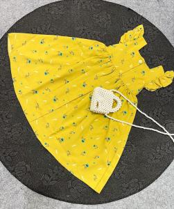 Jimmedy.id - Dress Anak Perempuan Imut Bunga Kecil Bahan Crincle Premium Untuk Umur 3 - 7 Tahun