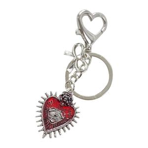 European and American Keychain Building Blocks Skeleton One Arrows Through the Heart Flying Dragon Ins Niche Bag Pendant