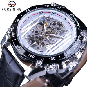 Forsining mechanical watch golden gear sports fashion mens watch top brand luxury mechanical automatic mechanical clock. Mens gifts
