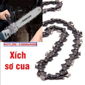 Bộ lưỡi cưa xích gắn máy mài - Lưỡi cưa cây