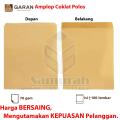 Amplop Kertas Coklat GARAN Ukuran A4 22 x 30 cm / Amplop Dokumen 22x30 1 pak isi 100 Lembar tebal 70 Gsm - Gram. 