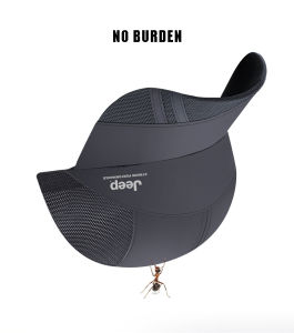 JEEP SPIRIT Golf Cap Sun hat peaked hat spring and autumn baseball sun Korean hat wild sun hat mens and womens Caps