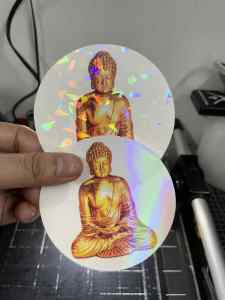 BUDDHA PREMIUM QUALITY STICKER BUY 1 TAKE 1 (waterproof scratch proof non faded)